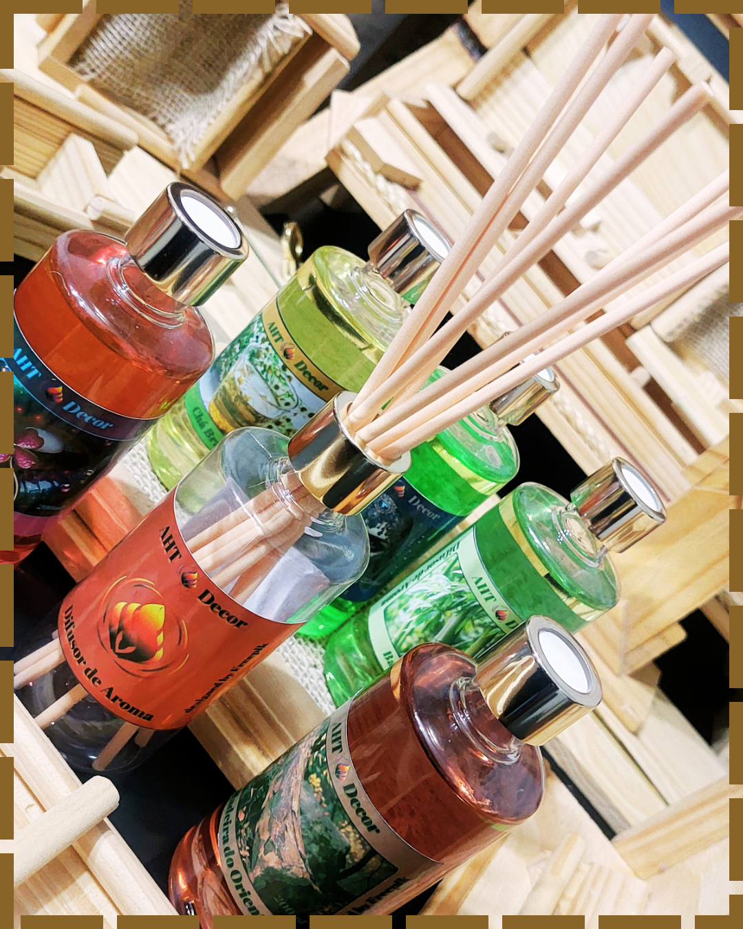 Difusor de Aroma - 200ml - Essências: Lima da Pérsia, Chá Branco, Bamboo MM, Daslu, Madeira do Oriente