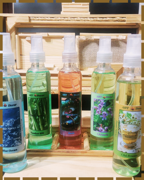 Home Spray - 200ml - Essências: Daslu, Citronela, Bamboo MM, Chá Branco, Blue Ocean