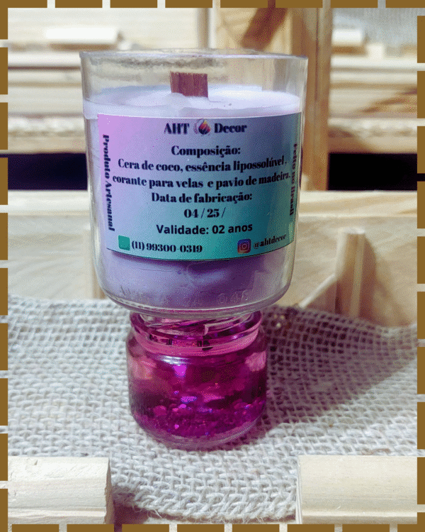 Vela Aromática - 100g - Essências: Lavandim, Cravo e Canela, Magia Oil - Image 6